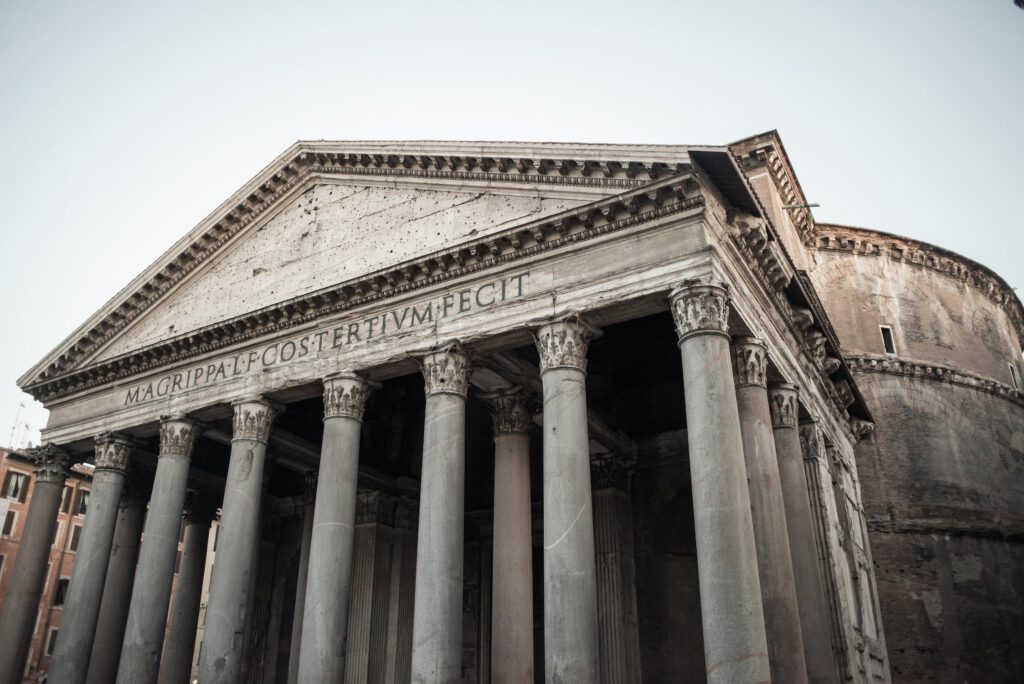 Marvel at the architectural brilliance of the Pantheon, an ancient Roman temple renowned for its awe-inspiring dome and engineering marvels.

